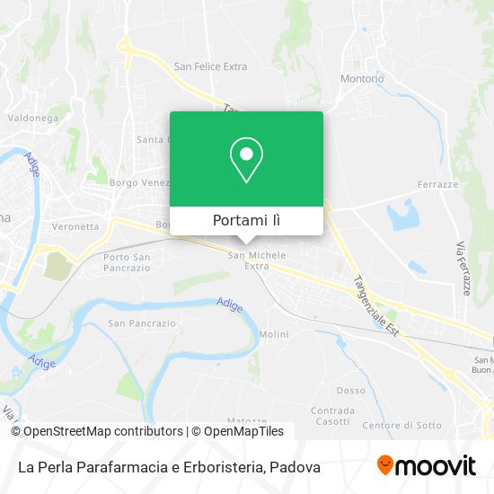 Mappa La Perla Parafarmacia e Erboristeria