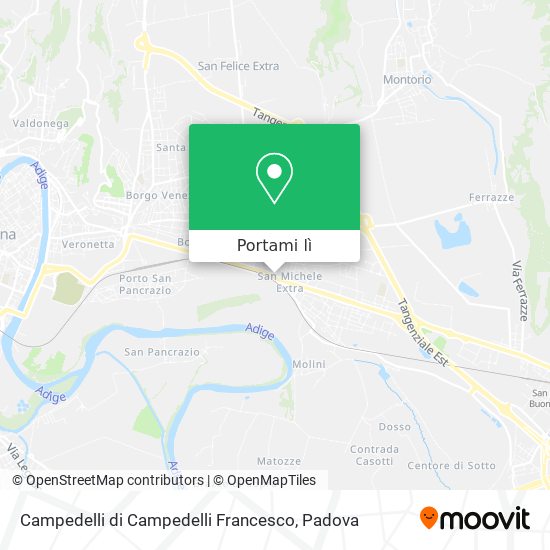 Mappa Campedelli di Campedelli Francesco