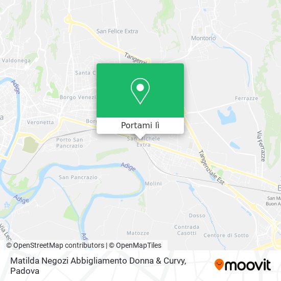 Mappa Matilda Negozi Abbigliamento Donna & Curvy