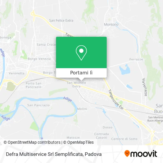 Mappa Defra Multiservice Srl Semplificata
