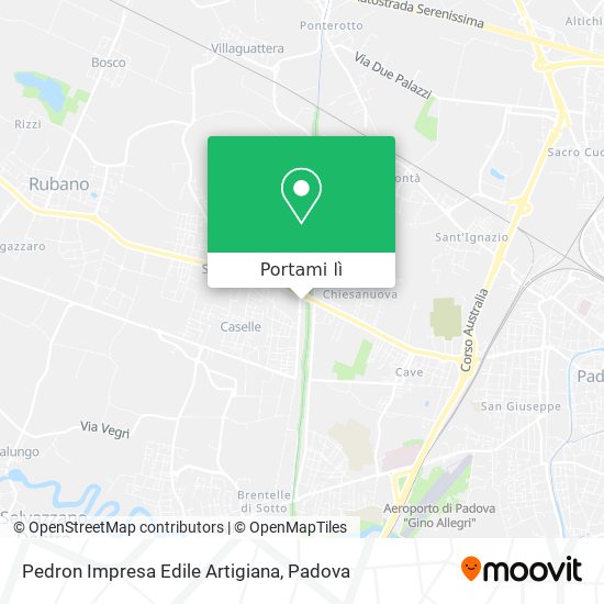 Mappa Pedron Impresa Edile Artigiana