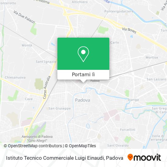 Mappa Istituto Tecnico Commerciale Luigi Einaudi