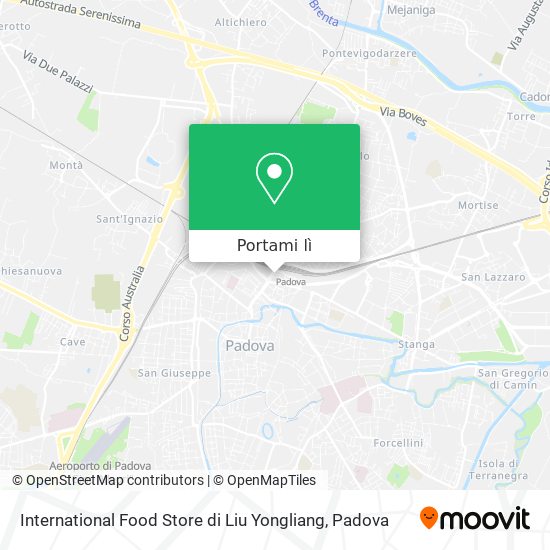 Mappa International Food Store di Liu Yongliang