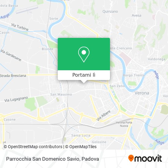 Mappa Parrocchia San Domenico Savio