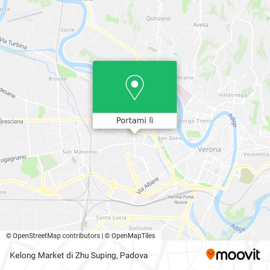 Mappa Kelong Market di Zhu Suping