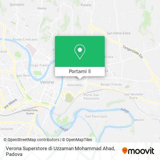 Mappa Verona Superstore di Uzzaman Mohammad Ahad