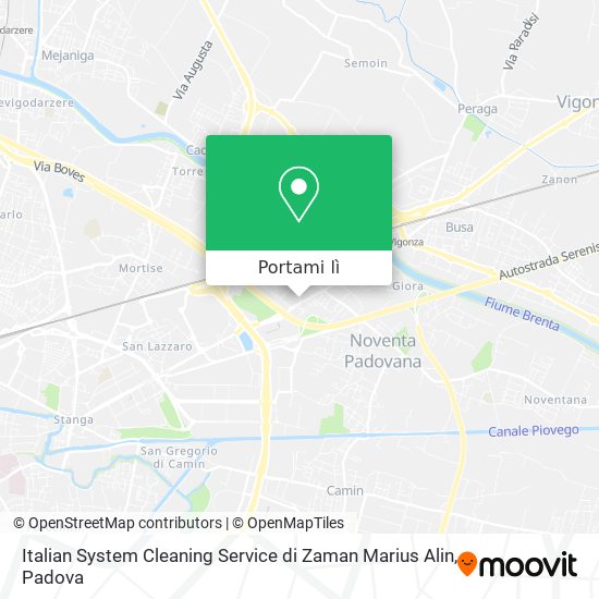 Mappa Italian System Cleaning Service di Zaman Marius Alin