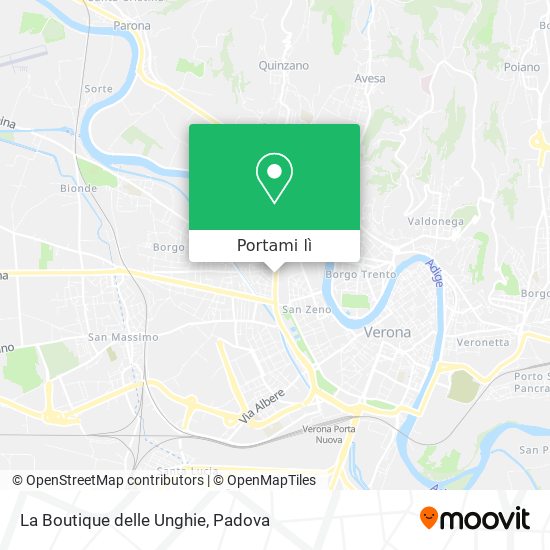 Mappa La Boutique delle Unghie