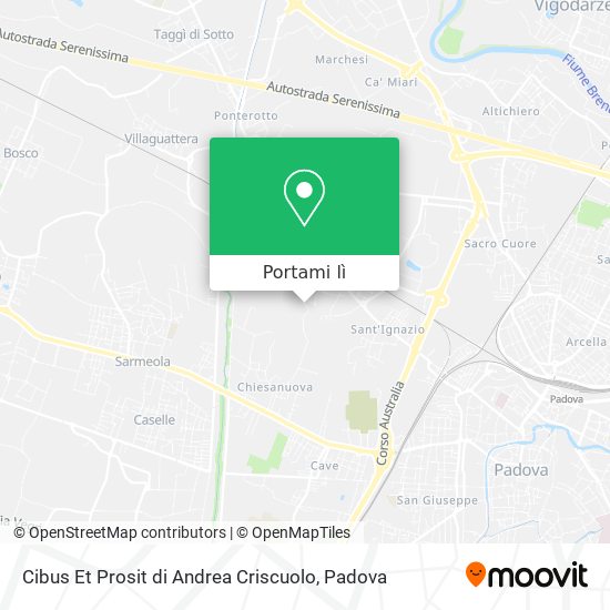 Mappa Cibus Et Prosit di Andrea Criscuolo