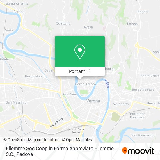 Mappa Ellemme Soc Coop in Forma Abbreviato Ellemme S.C.