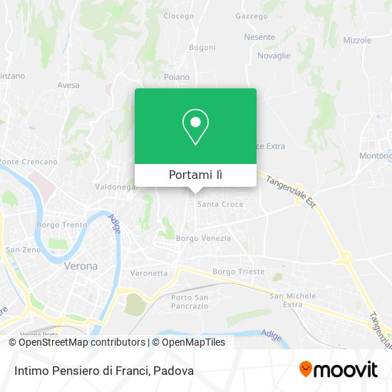 Mappa Intimo Pensiero di Franci