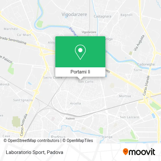 Mappa Laboratorio Sport