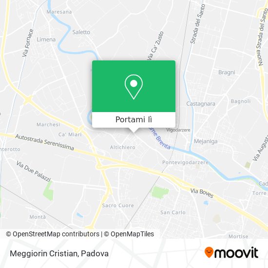 Mappa Meggiorin Cristian