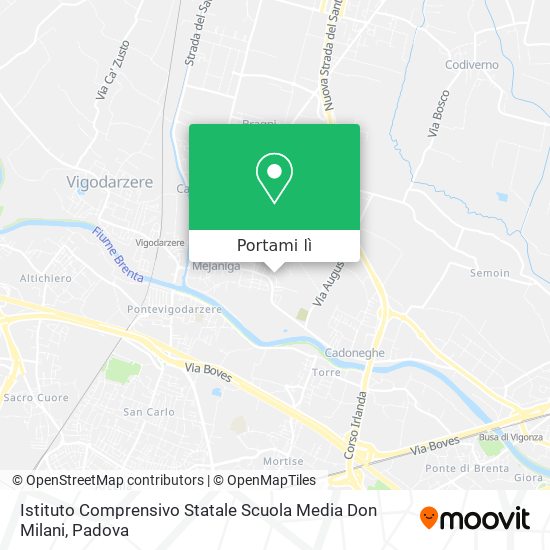 Mappa Istituto Comprensivo Statale Scuola Media Don Milani