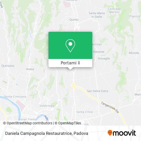 Mappa Daniela Campagnola Restauratrice