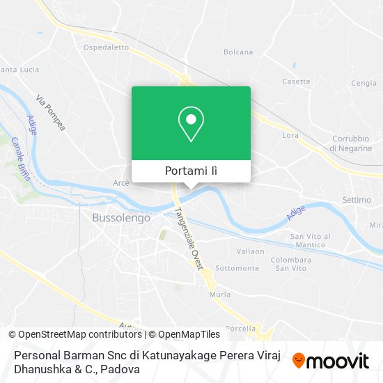Mappa Personal Barman Snc di Katunayakage Perera Viraj Dhanushka & C.