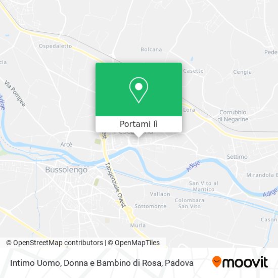 Mappa Intimo Uomo, Donna e Bambino di Rosa