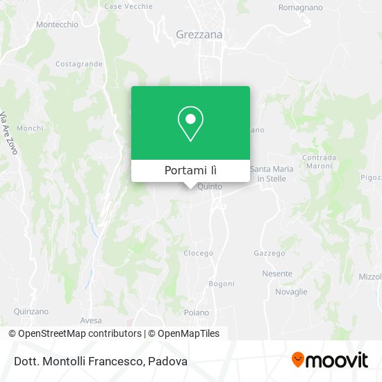 Mappa Dott. Montolli Francesco