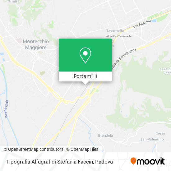 Mappa Tipografia Alfagraf di Stefania Faccin