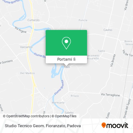 Mappa Studio Tecnico Geom. Fioranzato