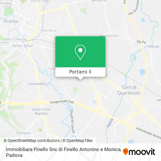 Mappa Immobiliare Finello Snc di Finello Antonino e Monica