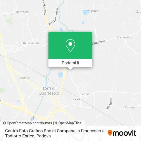 Mappa Centro Foto Grafico Snc di Campanella Francesco e Tadiotto Enrico