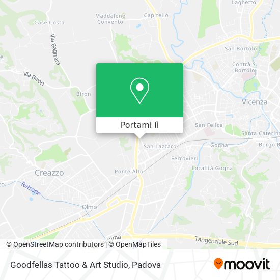 Mappa Goodfellas Tattoo & Art Studio