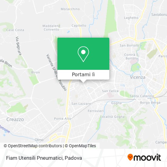 Mappa Fiam Utensili Pneumatici