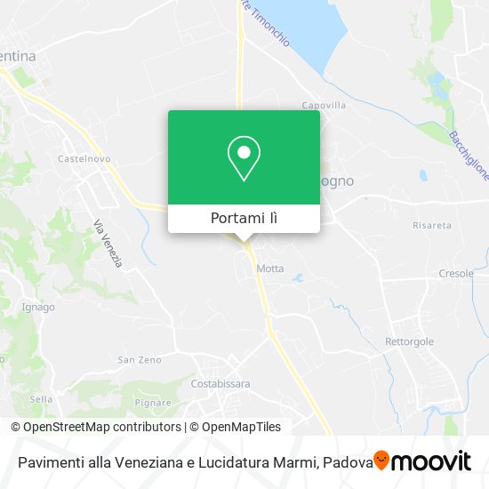 Mappa Pavimenti alla Veneziana e Lucidatura Marmi