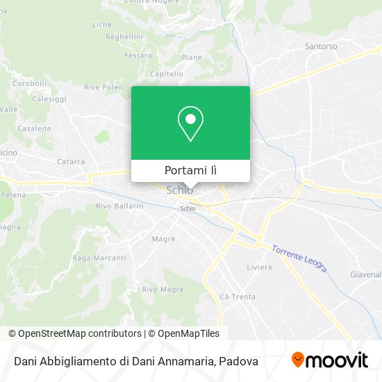 Mappa Dani Abbigliamento di Dani Annamaria