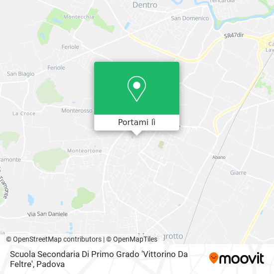 Mappa Scuola Secondaria Di Primo Grado 'Vittorino Da Feltre'
