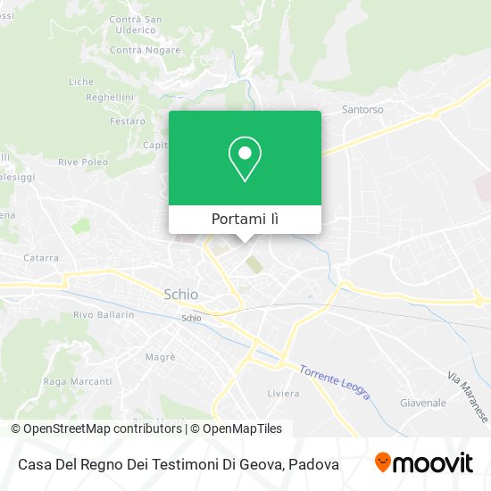 Mappa Casa Del Regno Dei Testimoni Di Geova