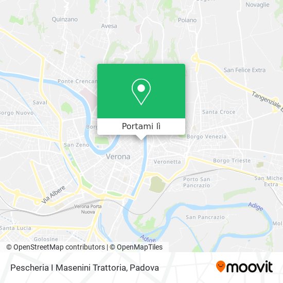 Mappa Pescheria I Masenini Trattoria