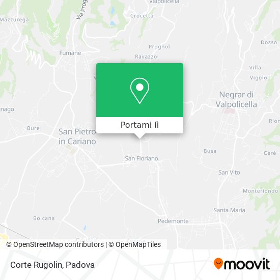 Mappa Corte Rugolin