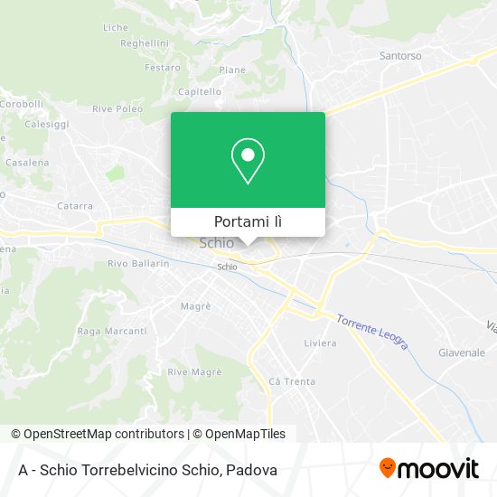 Mappa A - Schio Torrebelvicino Schio