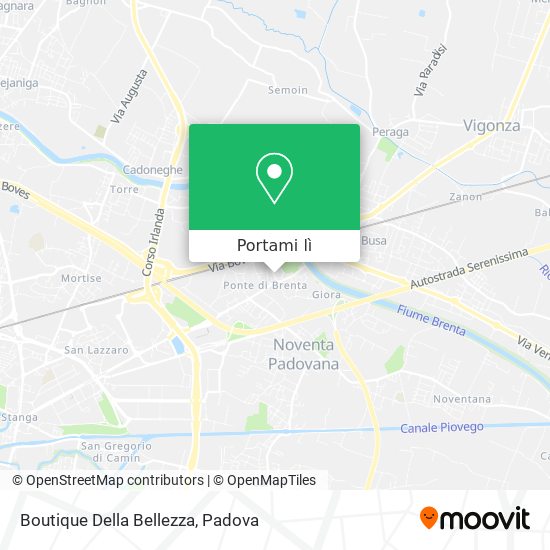 Mappa Boutique Della Bellezza