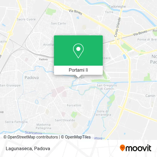 Mappa Lagunaseca