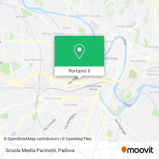 Mappa Scuola Media Pacinotti