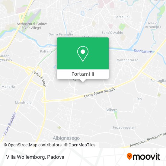 Mappa Villa Wollemborg