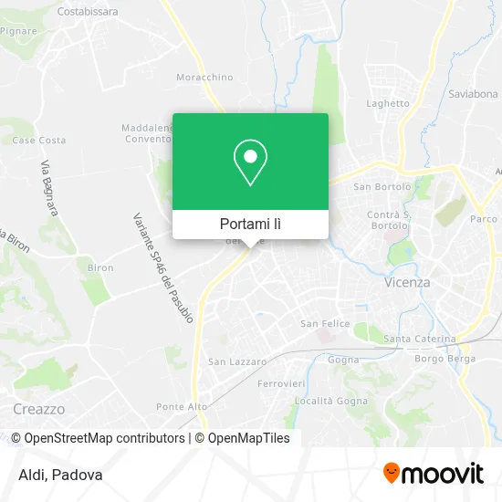 Mappa Aldi