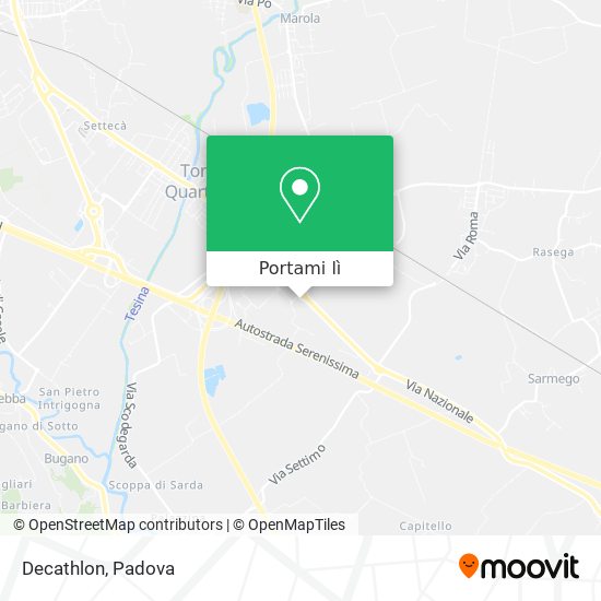 Mappa Decathlon