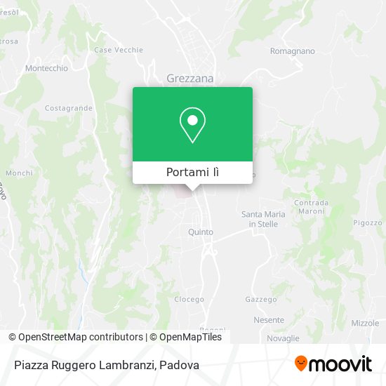 Mappa Piazza Ruggero Lambranzi