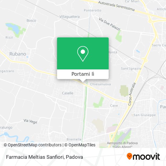 Mappa Farmacia Meltias Sanfiori