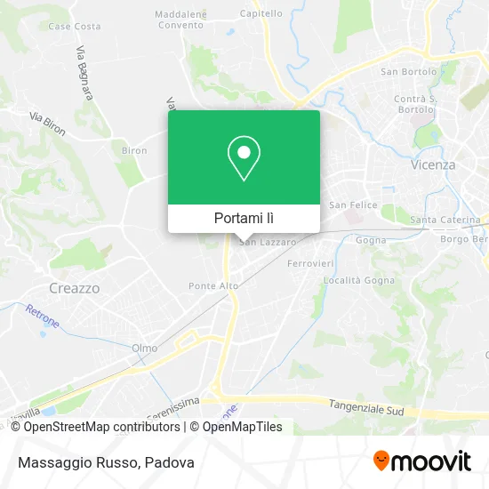 Mappa Massaggio Russo
