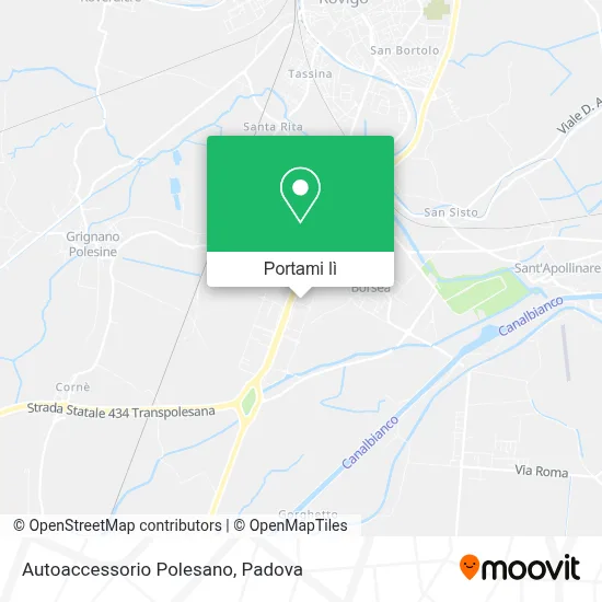 Mappa Autoaccessorio Polesano