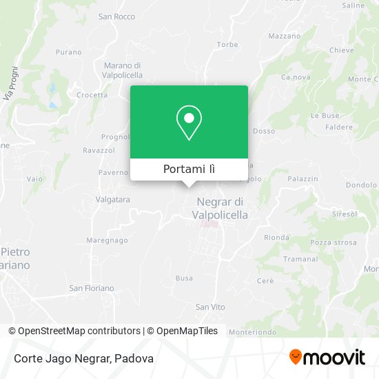 Mappa Corte Jago Negrar