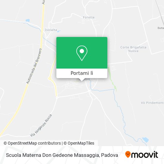 Mappa Scuola Materna Don Gedeone Massaggia
