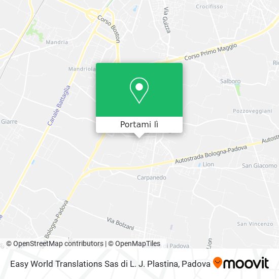 Mappa Easy World Translations Sas di L. J. Plastina