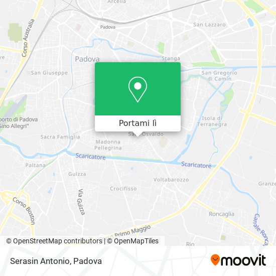 Mappa Serasin Antonio