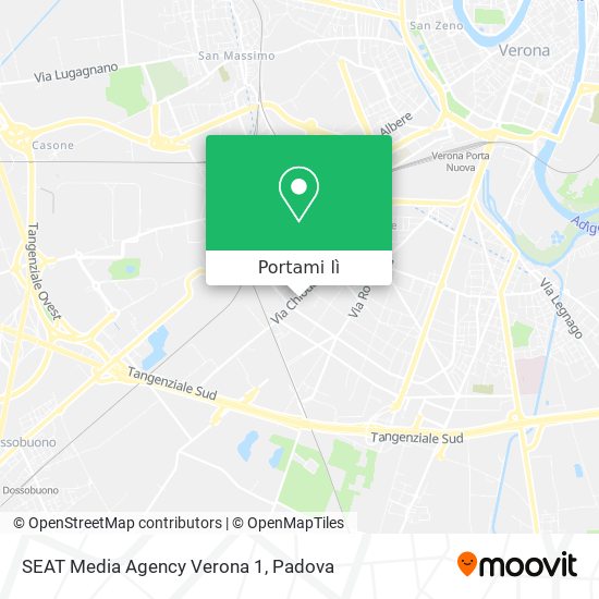 Mappa SEAT Media Agency Verona 1